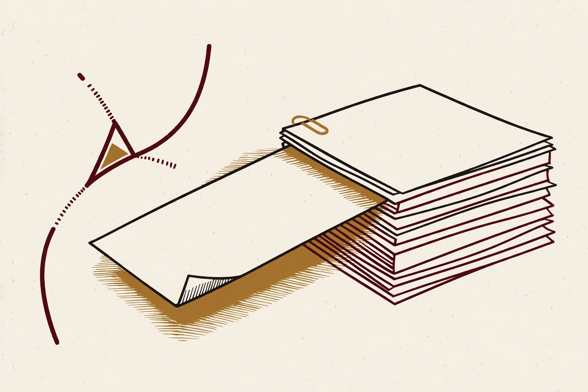 A stack of pages with one page pulled forward, showing the cited page is often not the ranked page